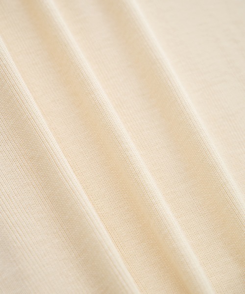 STUDIOUS(ステュディオス)の「【STUDIOUS】Silky Knit Shirts(ニット/セーター・メンズ・ホワイト/グレー/サックスブルー・2/1)」の14枚目の写真