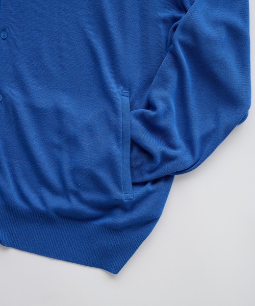 STUDIOUS(ステュディオス)の「【STUDIOUS】Silky Knit Shirts(ニット/セーター・メンズ・ホワイト/グレー/サックスブルー・2/1)」の22枚目の写真