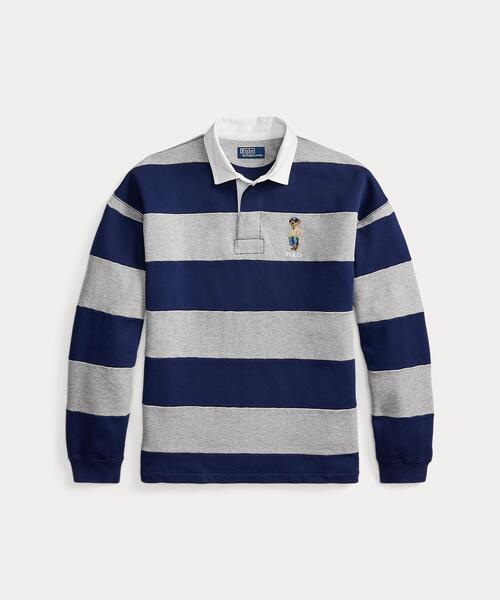 POLO RALPH LAUREN（ポロ ラルフ ローレン）の「ビッグ フィット Polo ベア ラグビー スウェットシャツ（スウェット・メンズ・ブルー・L/M/S/XL/XS）」の4枚目の写真