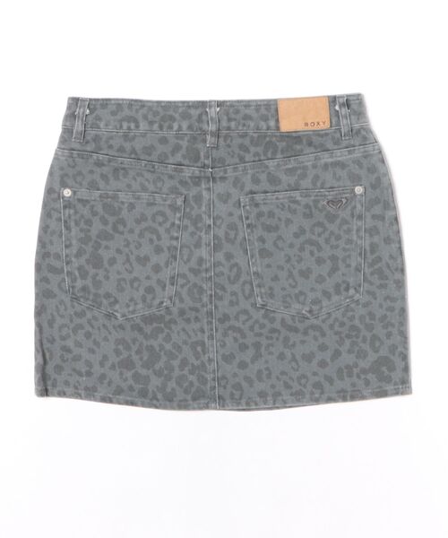 ROXY(ロキシー)の「ROXY TIDAL TWILL SKIRT ウォッシュドミニスカート 【2026年秋冬モデル】(スカート・レディース・レオパード/パープル/ベージュ・MEDIUM/SMALL)」の4枚目の写真