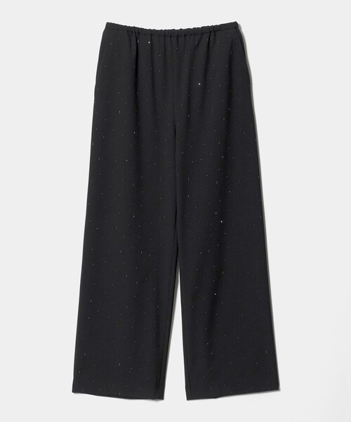 BEAUTY&YOUTH UNITED ARROWS(ビューティーアンドユースユナイテッドアローズ)の「ラインストーン イージーパンツ ウォッシャブル(その他パンツ・レディース・ダークブラウン/ブラック・M/S)」の13枚目の写真
