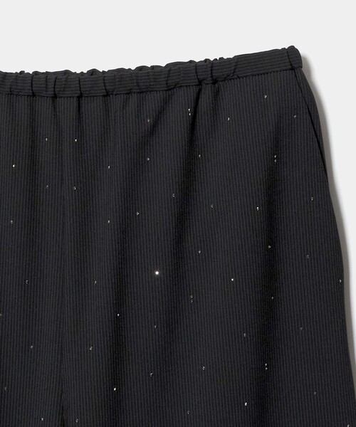 BEAUTY&YOUTH UNITED ARROWS(ビューティーアンドユースユナイテッドアローズ)の「ラインストーン イージーパンツ ウォッシャブル(その他パンツ・レディース・ダークブラウン/ブラック・M/S)」の14枚目の写真