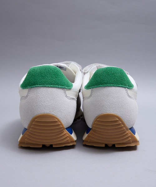PANTHER(パンサー)の「OKMT : PANTHER JOGGING MAGIC パンサー ジョギングマジック MADE IN JAPAN ベルトクロスニーカー(スニーカー・レディース・ブラック/ホワイト×グリーン・24.5/23/25)」の9枚目の写真