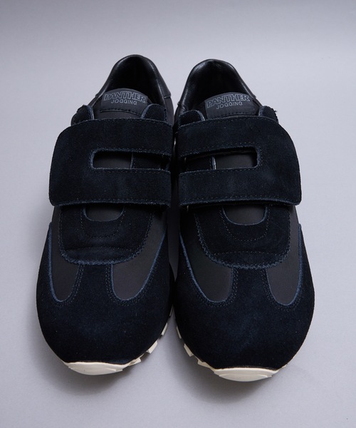 PANTHER(パンサー)の「OKMT : PANTHER JOGGING MAGIC パンサー ジョギングマジック MADE IN JAPAN ベルトクロスニーカー(スニーカー・レディース・ブラック/ホワイト×グリーン・24.5/23/25)」の19枚目の写真