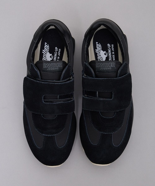PANTHER(パンサー)の「OKMT : PANTHER JOGGING MAGIC パンサー ジョギングマジック MADE IN JAPAN ベルトクロスニーカー(スニーカー・レディース・ブラック/ホワイト×グリーン・24.5/23/25)」の21枚目の写真