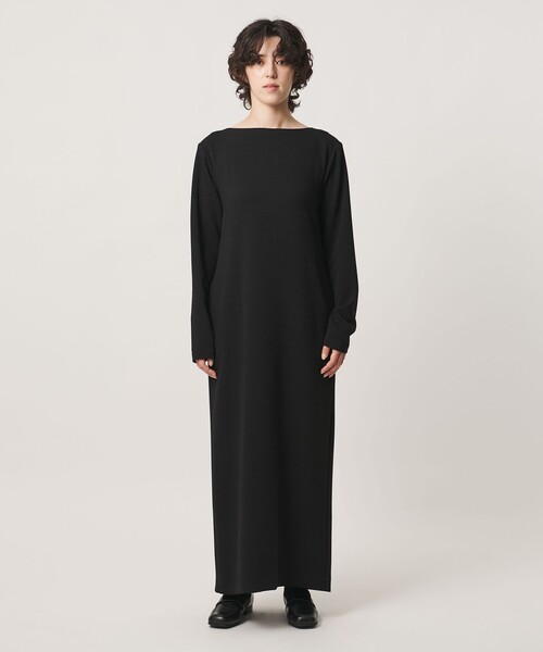 MARW UNITED ARROWS(マルゥ ユナイテッドアローズ)の「<MARW UNITED ARROWS>ジョーゼット ロング ワンピース(ワンピース・レディース・ブラック/ネイビー・38/36)」の7枚目の写真
