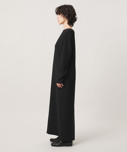 MARW UNITED ARROWS(マルゥ ユナイテッドアローズ)の「<MARW UNITED ARROWS>ジョーゼット ロング ワンピース(ワンピース・レディース・ブラック/ネイビー・38/36)」の8枚目の写真