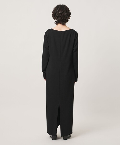 MARW UNITED ARROWS(マルゥ ユナイテッドアローズ)の「<MARW UNITED ARROWS>ジョーゼット ロング ワンピース(ワンピース・レディース・ブラック/ネイビー・38/36)」の9枚目の写真