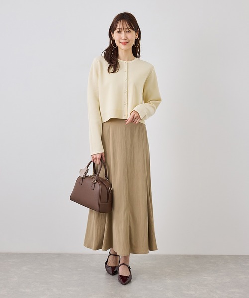 ROPE' PICNIC(ロペピクニック)の「フィブリル マーメイド スカート(スカート・レディース・チャコールグレー/ベージュ/サックスブルー・S/M)」の9枚目の写真