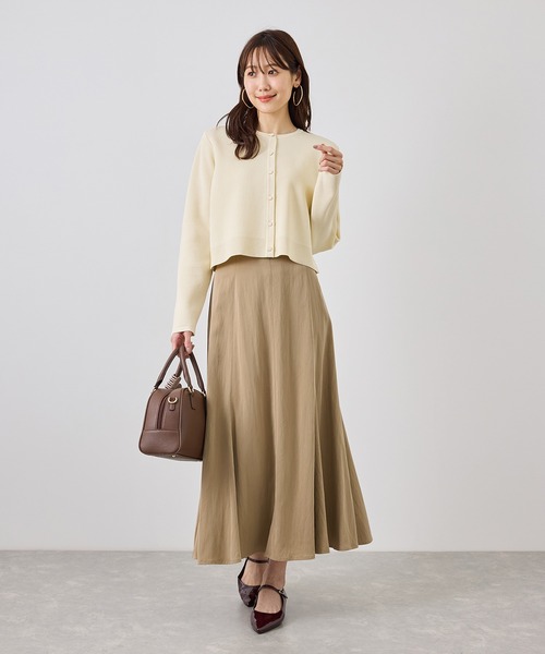 ROPE' PICNIC(ロペピクニック)の「フィブリル マーメイド スカート(スカート・レディース・チャコールグレー/ベージュ/サックスブルー・S/M)」の10枚目の写真