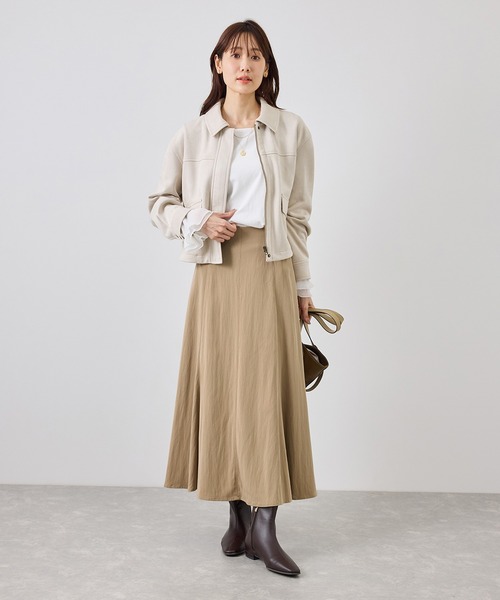 ROPE' PICNIC(ロペピクニック)の「フィブリル マーメイド スカート(スカート・レディース・チャコールグレー/ベージュ/サックスブルー・S/M)」の16枚目の写真