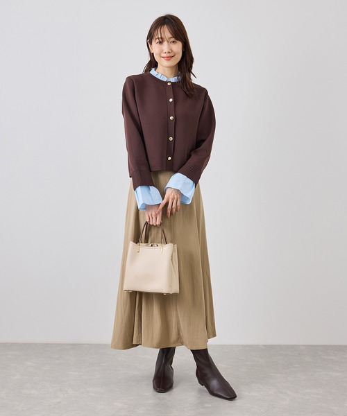 ROPE' PICNIC(ロペピクニック)の「フィブリル マーメイド スカート(スカート・レディース・チャコールグレー/ベージュ/サックスブルー・S/M)」の17枚目の写真