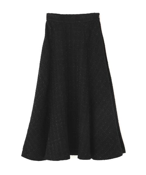 PROPORTION BODY DRESSING(プロポーションボディドレッシング)の「ツイードフレアスカート / 1216220002(スカート・レディース・ブラック/ブラック系その他・MEDIUM/P/S/SMALL)」の9枚目の写真