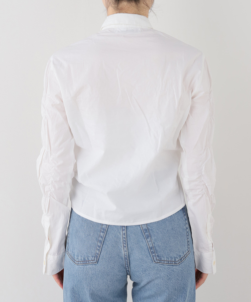 Gimaguas(ギマガス)の「gimaguas/ギマガス シャーリングシャツ LUPA SHIRT(シャツ/ブラウス・レディース・ホワイト・FREE)」の3枚目の写真