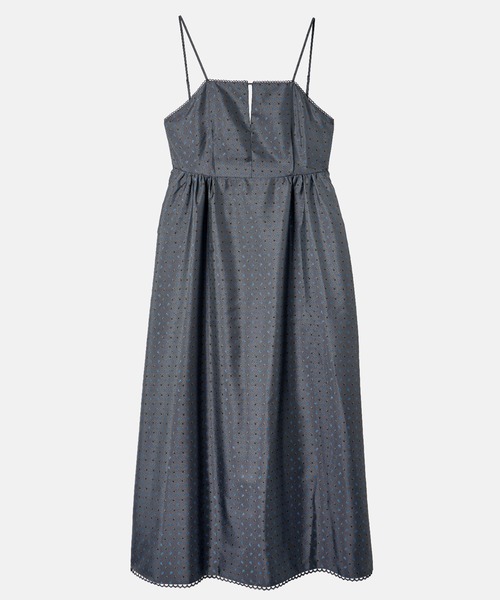 LE CIEL BLEU(ルシェルブルー)の「フローラルジャカードフレアドレス / Floral Jacquard Flare Dress(ワンピース・レディース・チャコールグレー/ホワイト・38/36)」の13枚目の写真