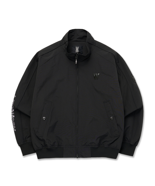 LIFE WORK(ライフワーク)の「Wパイピングハイネックジャケット(ナイロンジャケット・メンズ・グリーン/ブラック・M/L)」の2枚目の写真