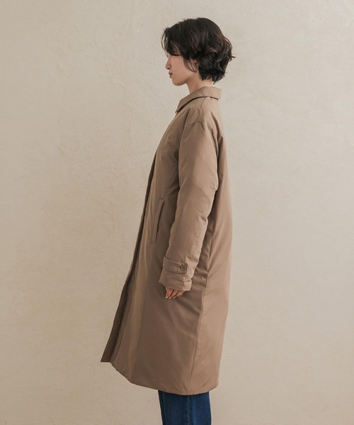 URBAN RESEARCH DOORS(アーバンリサーチドアーズ)の「ステッチレスライトダウンロングコート(その他アウター・レディース・ブラック/ベージュ系その他・FREE)」の19枚目の写真