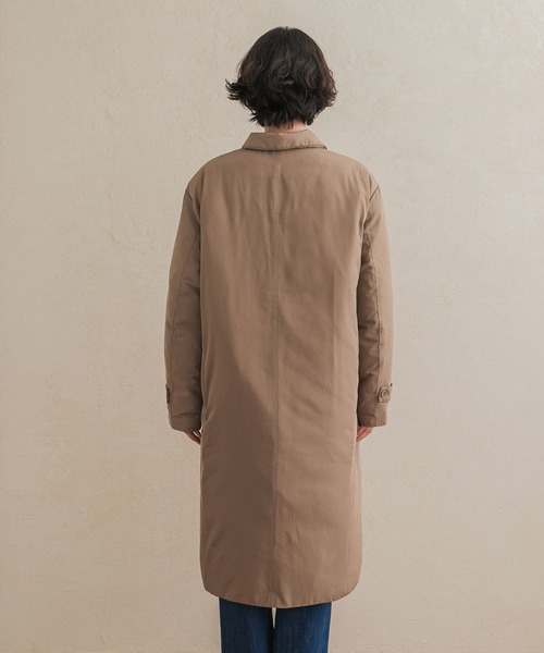 URBAN RESEARCH DOORS(アーバンリサーチドアーズ)の「ステッチレスライトダウンロングコート(その他アウター・レディース・ブラック/ベージュ系その他・FREE)」の20枚目の写真