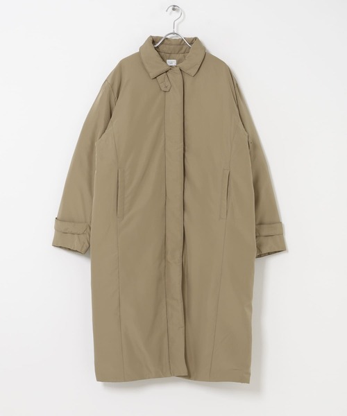 URBAN RESEARCH DOORS(アーバンリサーチドアーズ)の「ステッチレスライトダウンロングコート(その他アウター・レディース・ブラック/ベージュ系その他・FREE)」の21枚目の写真