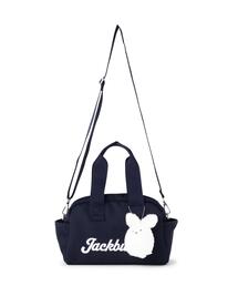 うさぎチャーム付きカートバッグ (UNISEX)