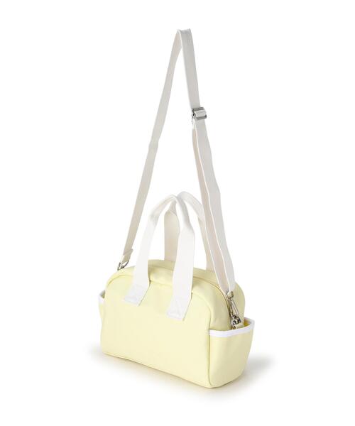 Jack Bunny!!(ジャックバニー)の「【Jack Bunny!!】うさぎチャーム付きカートバッグ (UNISEX)(ショルダーバッグ・レディース・イエロー/ホワイト/ネイビー・FREE)」の5枚目の写真