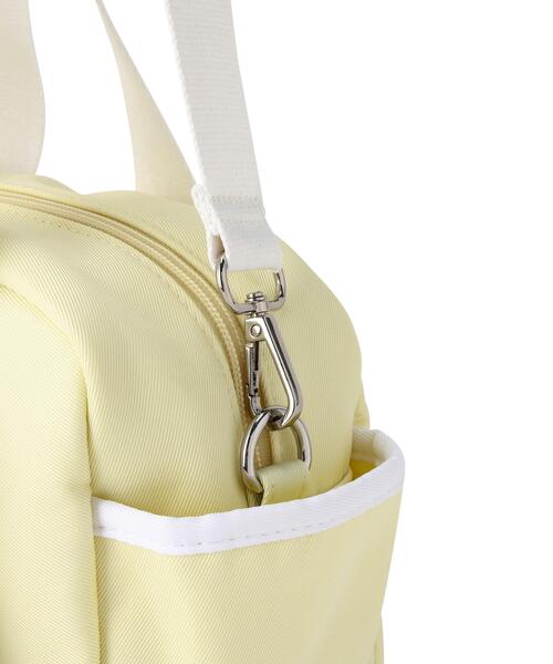 Jack Bunny!!(ジャックバニー)の「【Jack Bunny!!】うさぎチャーム付きカートバッグ (UNISEX)(ショルダーバッグ・レディース・イエロー/ホワイト/ネイビー・FREE)」の7枚目の写真