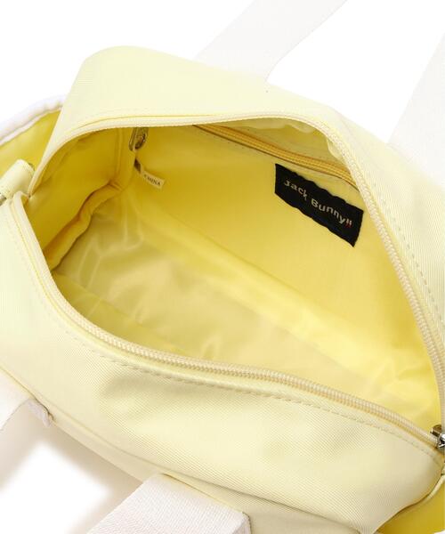 Jack Bunny!!(ジャックバニー)の「【Jack Bunny!!】うさぎチャーム付きカートバッグ (UNISEX)(ショルダーバッグ・レディース・イエロー/ホワイト/ネイビー・FREE)」の13枚目の写真
