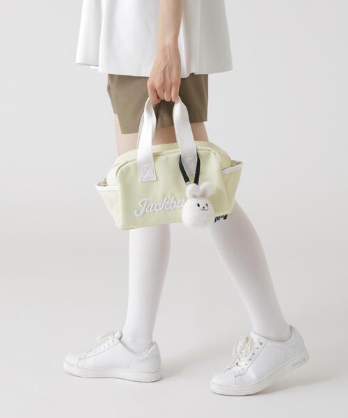 Jack Bunny!!(ジャックバニー)の「【Jack Bunny!!】うさぎチャーム付きカートバッグ (UNISEX)(ショルダーバッグ・レディース・イエロー/ホワイト/ネイビー・FREE)」の16枚目の写真