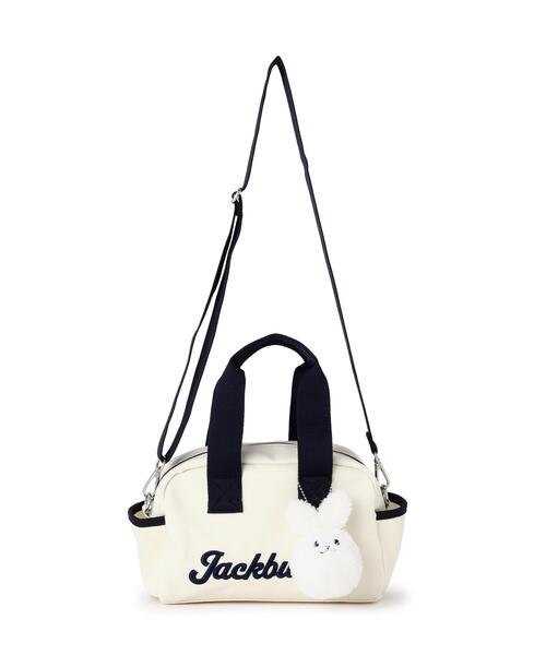 Jack Bunny!!(ジャックバニー)の「【Jack Bunny!!】うさぎチャーム付きカートバッグ (UNISEX)(ショルダーバッグ・レディース・イエロー/ホワイト/ネイビー・FREE)」の17枚目の写真