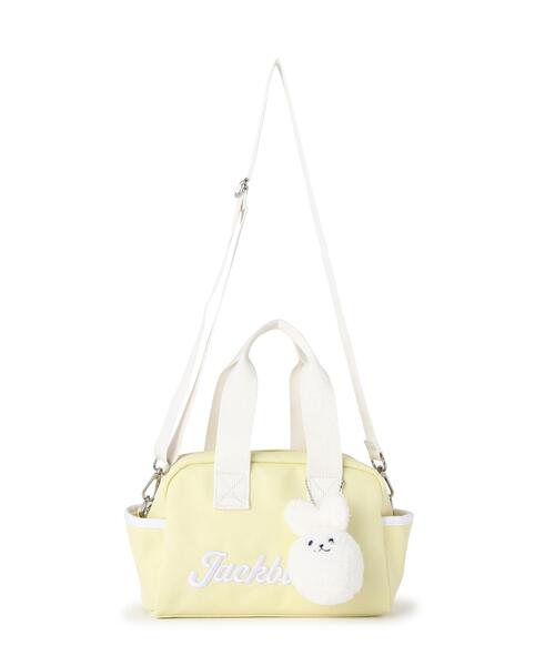 Jack Bunny!!(ジャックバニー)の「【Jack Bunny!!】うさぎチャーム付きカートバッグ (UNISEX)(ショルダーバッグ・レディース・イエロー/ホワイト/ネイビー・FREE)」の18枚目の写真