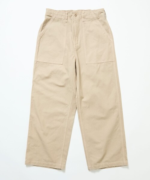 HINSON（ヒンソン）の「HINSON/ヒンソン 限定展開 HINSON 別注 ワイドストレートファティーグパンツ（その他パンツ・メンズ・ベージュ/オリーブ/ネイビー/その他1/ブラック/その他2・SMALL/MEDIUM/LARGE）」の14枚目の写真
