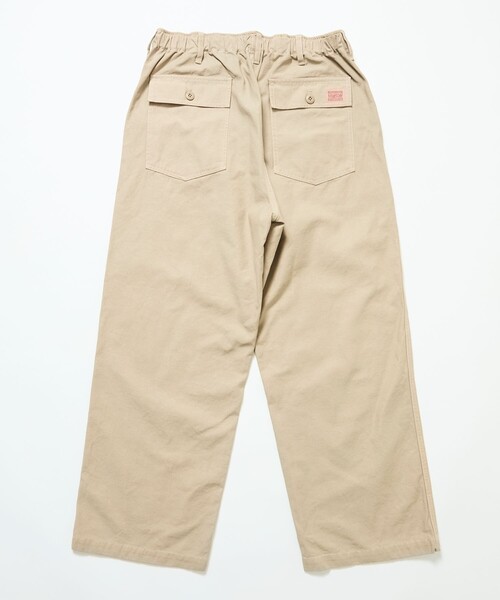 HINSON（ヒンソン）の「HINSON/ヒンソン 限定展開 HINSON 別注 ワイドストレートファティーグパンツ（その他パンツ・メンズ・ベージュ/オリーブ/ネイビー/その他1/ブラック/その他2・SMALL/MEDIUM/LARGE）」の15枚目の写真