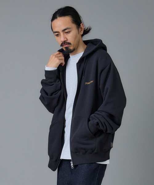 PENDLETON(ペンドルトン)の「PENDLETON/ペンドルトン フレンチ テリー バック プリント フーディ(パーカー・メンズ・ライトブルー/アイボリー/ライトグレー/ブラック・SMALL/LARGE/MEDIUM)」の7枚目の写真