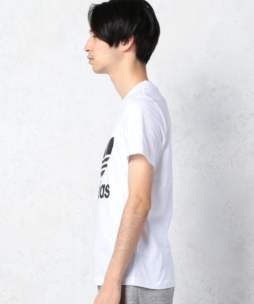 adidas Originals（アディダスオリジナルス）の「[アディダス]　BC ADIDAS ORIG TREFOIL② Tシャツ◆（Tシャツ/カットソー・メンズ・ホワイト・SMALL/MEDIUM/LARGE）」の4枚目の写真