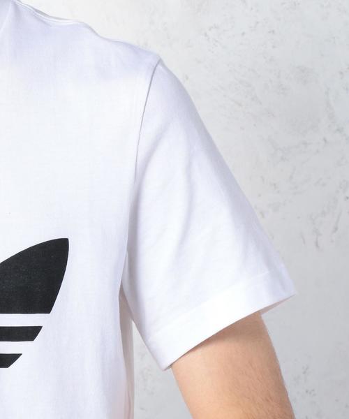 adidas Originals（アディダスオリジナルス）の「[アディダス]　BC ADIDAS ORIG TREFOIL② Tシャツ◆（Tシャツ/カットソー・メンズ・ホワイト・SMALL/MEDIUM/LARGE）」の7枚目の写真