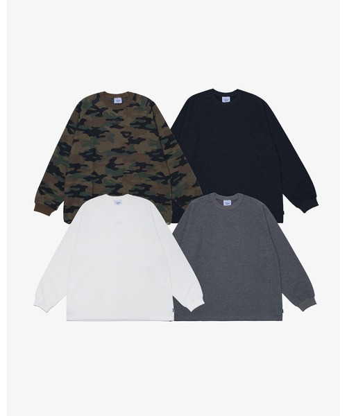 KEBOZ(ケボズ)の「EFG WAPPEN DRAWSTRING L/S TEE(Tシャツ/カットソー・メンズ・ブラック/カモフラージュ/アッシュグレー/ホワイト・M/S/XL/L)」の16枚目の写真