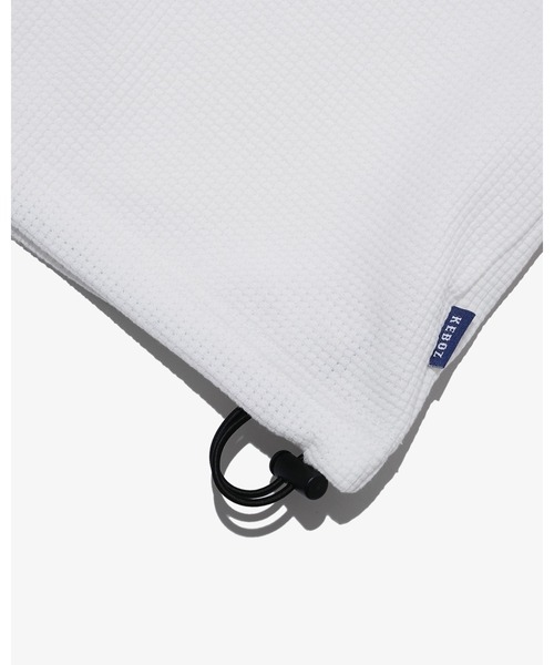 KEBOZ(ケボズ)の「EFG WAPPEN DRAWSTRING L/S TEE(Tシャツ/カットソー・メンズ・ブラック/カモフラージュ/アッシュグレー/ホワイト・M/S/XL/L)」の6枚目の写真