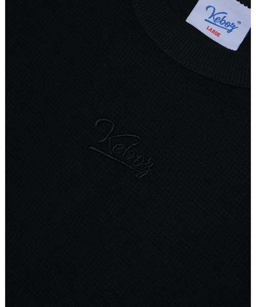 KEBOZ(ケボズ)の「EFG WAPPEN DRAWSTRING L/S TEE(Tシャツ/カットソー・メンズ・ブラック/カモフラージュ/アッシュグレー/ホワイト・M/S/XL/L)」の11枚目の写真