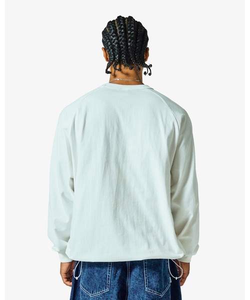 KEBOZ(ケボズ)の「EFG WAPPEN DRAWSTRING L/S TEE(Tシャツ/カットソー・メンズ・ブラック/カモフラージュ/アッシュグレー/ホワイト・M/S/XL/L)」の15枚目の写真