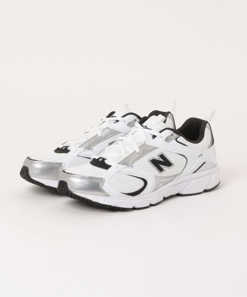 NEW BALANCE(ニューバランス)の「【new balance】ML408WB(スニーカー・メンズ・ホワイト・25.5cm/26.0cm/26.5cm/27.0cm/27.5cm/28.0cm/29.0cm)」の1枚目の写真