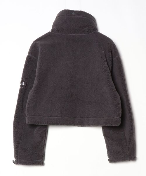 adidas by Stella McCartney(アディダスバイステラマッカートニー)の「aSMC FZ FLZ / adidas by Stella McCartney フルジップ ウィンターフリース フード付き トラックトップ / ジャージ / アディダス adidas(パーカー・レディース・グレー・SMALL/MEDIUM/LARGE/X-SMALL)」の11枚目の写真