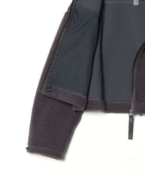 adidas by Stella McCartney(アディダスバイステラマッカートニー)の「aSMC FZ FLZ / adidas by Stella McCartney フルジップ ウィンターフリース フード付き トラックトップ / ジャージ / アディダス adidas(パーカー・レディース・グレー・SMALL/MEDIUM/LARGE/X-SMALL)」の13枚目の写真