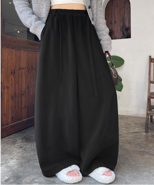 Bifrost(ビフレスト)の「ウールカシミヤ調生地ストレートパンツ(その他パンツ・レディース・グレー/ブラウン/ブラック・L/M/S)」の12枚目の写真