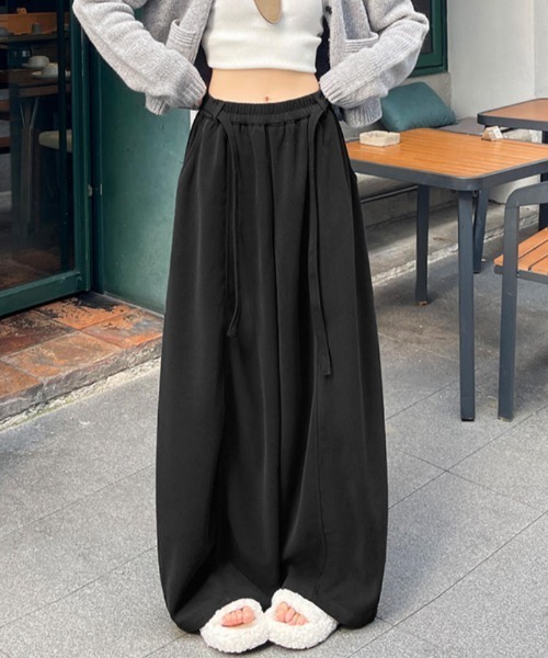 Bifrost(ビフレスト)の「ウールカシミヤ調生地ストレートパンツ(その他パンツ・レディース・グレー/ブラウン/ブラック・L/M/S)」の15枚目の写真