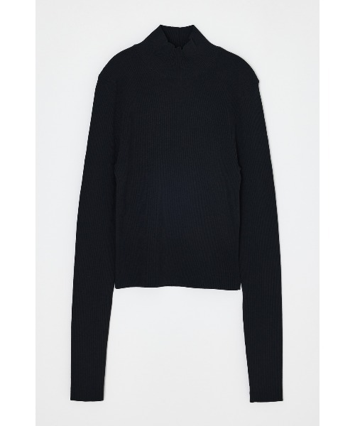 cropped high-neck pullover（ニット/セーター）｜nagonstans（ナゴ