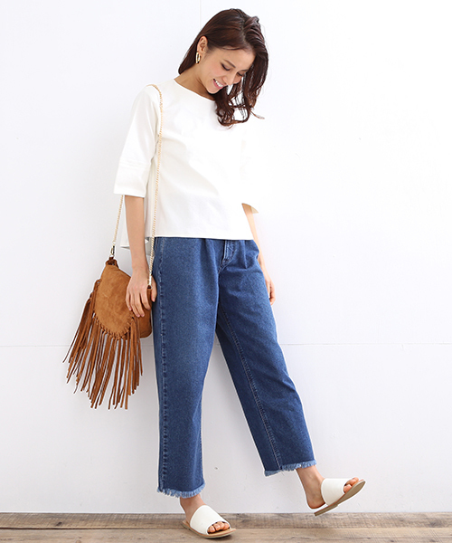 B:MING by BEAMS(ビーミングバイビームス)の「【InRed6月号掲載】ビーミング by ビームス / フラットサンダル(サンダル・レディース・ホワイト/ブラック/ブラウン系その他・22.5cm/23.5cm/24.5cm)」の11枚目の写真