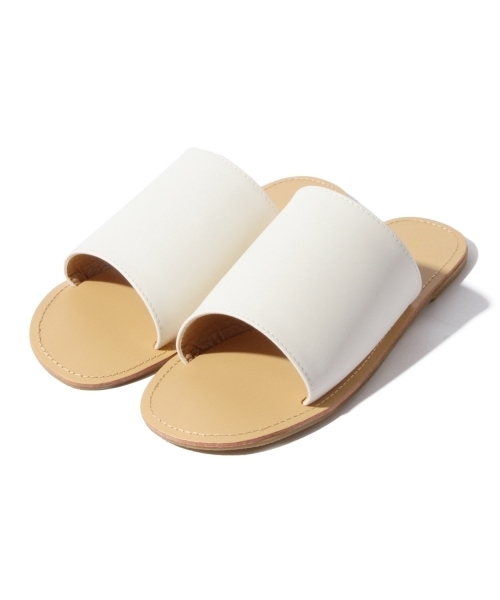 B:MING by BEAMS(ビーミングバイビームス)の「【InRed6月号掲載】ビーミング by ビームス / フラットサンダル(サンダル・レディース・ホワイト/ブラック/ブラウン系その他・22.5cm/23.5cm/24.5cm)」の7枚目の写真