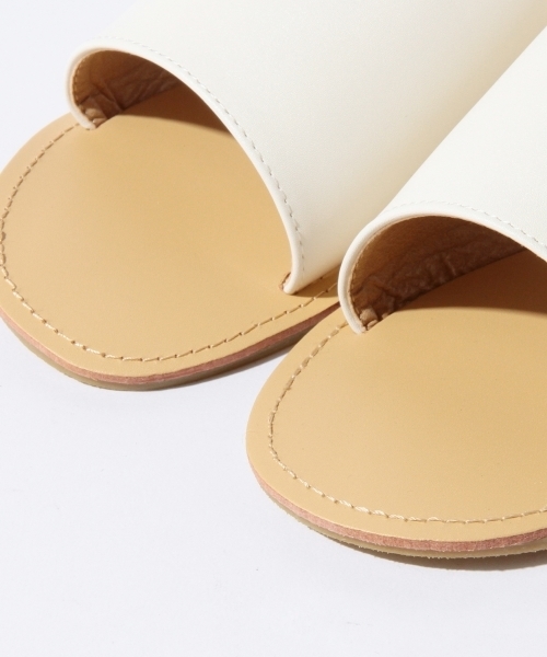 B:MING by BEAMS(ビーミングバイビームス)の「【InRed6月号掲載】ビーミング by ビームス / フラットサンダル(サンダル・レディース・ホワイト/ブラック/ブラウン系その他・22.5cm/23.5cm/24.5cm)」の15枚目の写真