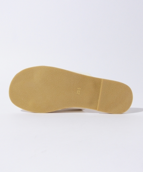 B:MING by BEAMS(ビーミングバイビームス)の「【InRed6月号掲載】ビーミング by ビームス / フラットサンダル(サンダル・レディース・ホワイト/ブラック/ブラウン系その他・22.5cm/23.5cm/24.5cm)」の9枚目の写真