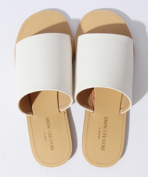 B:MING by BEAMS(ビーミングバイビームス)の「【InRed6月号掲載】ビーミング by ビームス / フラットサンダル(サンダル・レディース・ホワイト/ブラック/ブラウン系その他・22.5cm/23.5cm/24.5cm)」の12枚目の写真